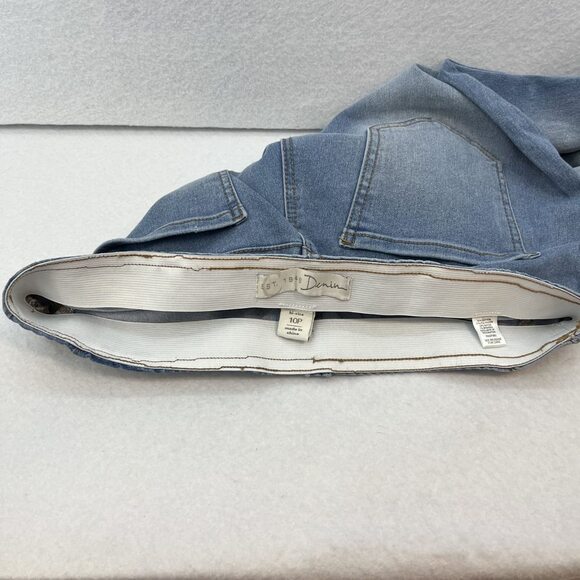 Est 1946 Denim elastic waist flare with panel insert jean 10P - Picture 9 of 9